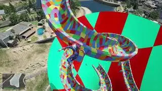 GTA 5 Epic Water Slide Ragdolls Spiderman vs Avengers Fail Compilation (Funny Moments)