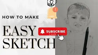 How to make easy sketch🤍🥳