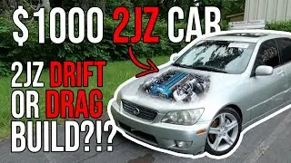 I Bought A 200K Mile $975 Lexus IS300 With The Legendary 2JZ Engine From Copart! Drift Or Drag Build