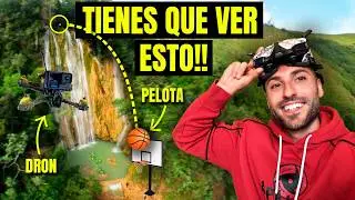 Grabé el Tiro Más Difícil del Mundo con mi DRON FPV!!