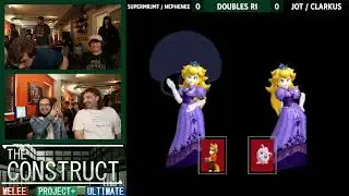 The Construct 200 SSBM Doubles: SuperMrJMT/Nephenee (Blue Team) Vs.  JoT/Clarkus (Red Team)