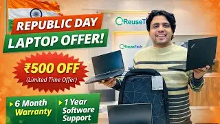 Republic Day Offer 🔥 Second Hand Laptop Delhi | Wazirpur Laptop Shop | ReuseTech Experience Centre 