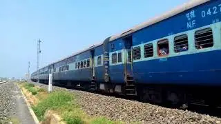 Rare offlink || 12526 dn Dibrugarh-Kolkata SF Weekly Express