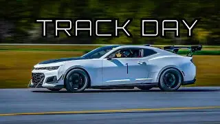 Camaro Zl1 1LE Track Day | Carolina Motorsports Park | Corsa Extreme | APR Wing Front Splitter