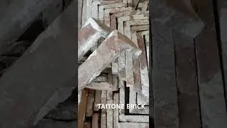 Corner brick #brick #diy #redbrickkiln #bricktiles #taitonebrick