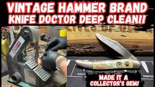 Reviving a 1940s Hammer Brand Jack-O-Matic! | Knife Doctor Deep Clean!