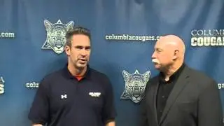 Columbia Cougars Men's Basketball Postgame Interview Vs.William Woods 1-16-16