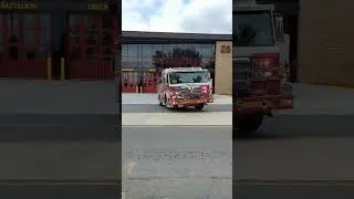 Fairfax County Fire And Rescue | Engine 425 (Brand New 2022 Pierce Impel)  And Medic 425 Responding