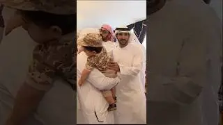 Sheikh Hamdan Fazza And Cute Baby Boy  #faz3 #fazza #shorts #short #dubai #sheikh #1m #uae #dxb #5m