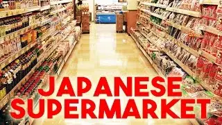 Shopping at a Japanese Supermarket in Tokyo