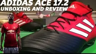 ADIDAS ACE 17 UNBOXING + REVIEW - PAUL POGBA EDITION RED LIMIT BOOTS!