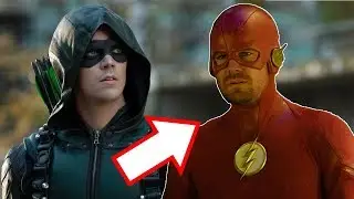 Barry Allen Green Arrow MEETS Team Flash! - Elseworlds Promo Breakdown!