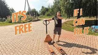 Fixing a Stuck pallet jack Was Harder Than I Thought!