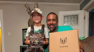 TideWe youth waders unboxing and review