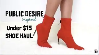 Public Desire Inspired Shoe Haul || Under $15