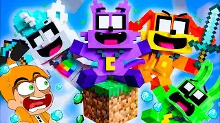 SMILING CRITTERS en MINECRAFT! | Palmita REACCIONA a Poppy Playtime Animación