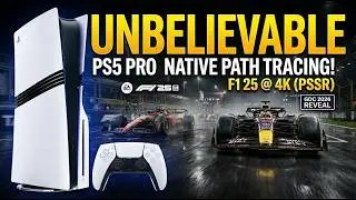 They Said PS5 Pro Couldn't Do This - Path Tracing is here.