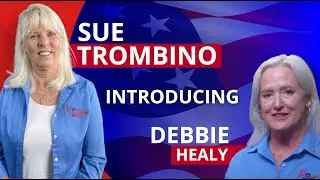 SUE TROMBINO INTRODUCING DEBBIE HEALY