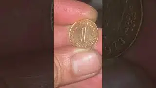 Syiling 1Sen Parlimen 1973 Die clash Error‼️ #duitlama #malaysiacoin #rarecoins #collector