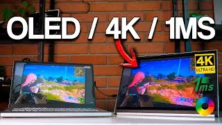 PROB&Eacute; EL MEJOR MONITOR PORT&Aacute;TIL PARA GAMING Y PROGRAMAR 😱