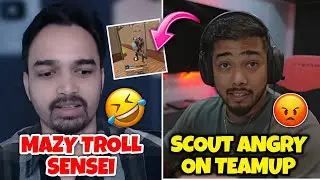 Scout Angry On Sarang Team-up😡 Mazy Troll Sensei 🤣 Reply On Hector Spower Matter✅