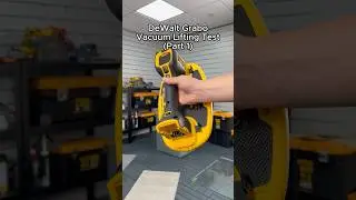 Follow for PART 2 of our DCE590 DeWalt Grabo Vacuum Lifting Test #dewalt #grabo #vacuumlifter