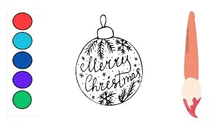 how to draw Merry Chirstmas flower #drawing  #drawing  #painting  #coloring   #bride #bridedrawing
