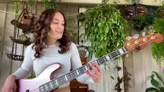 Scary Pockets - Virtual Insanity solo Bass Cover by Bella on the Bass