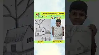 Free !online drawing classes on our channel #tinyprintsartacademy #drawing #shorts