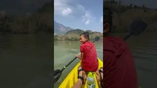 Laotian kids took over our Kayak! #Laos #kids #travel #backpacking #kayaking #fun #explore