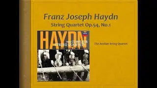 Haydn, String Quartet Op 54, no 1 - Video Score . Aeolian Quartet
