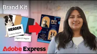 Create Using Your Brand Kit in #AdobeExpress | Adobe Express
