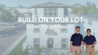 A heartfelt testimonial from our 'Build On Your Lot' program