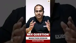 MIX QUESTION MARATHON SESSION || BY SHASHANK SIR