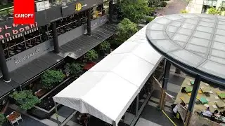 6 Meter Marquee Tent Rental Publika, KL | Kuala Lumpur Architecture Festival (KLAF) - Future Food