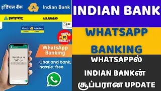 Indian Bank Whatsapp Banking | Indian Bank All Services in Whatsapp Banking |