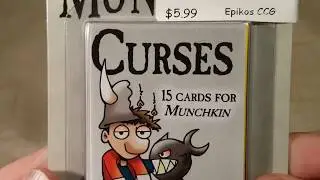 Munchkin Undead and Curses Expansion Openings