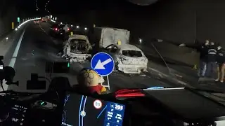 Előttem a 2 milló eurós pénzszállító rablás.  Miket nem lát egy kamionos?!