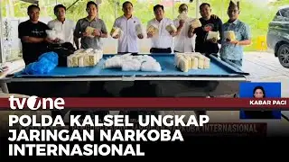 Sita 49,3 Kg sabu-sabu, Polda Kalsel Bongkar Jaringan Narkoba Lintas Provinsi & Internasional