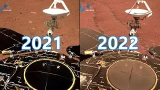 China releases new images of Mars and Zhurong rover | 中国发布火星和祝融探测器的新照片