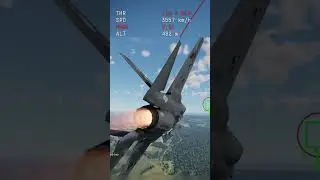 F-35C with 10x more engine power #warthunder #aircraft #plane #mods #aviation