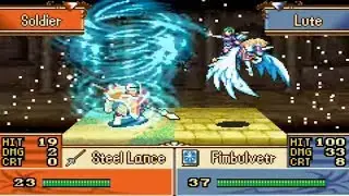Nino Pale Flower custom animation Fire Emblem hack