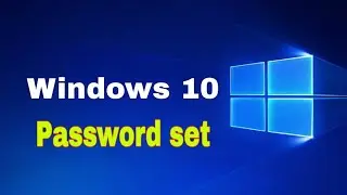 How to password set in windows 10।।  bangla tutorial 2020।।কম্পিউটারে কিভাবে পাচওয়াড সেট করবেন।।