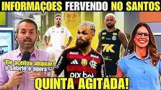 ATENÇÃO ALERTA NO PEIXE SAIU AGORA MURILO TAURO SOLTA TUDO SOBRE A SITUAÇÃO DE MICHAEL NO SANTOS!