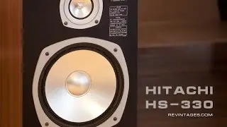 Колонки с металлическими диффузорами Hitachi HS 330