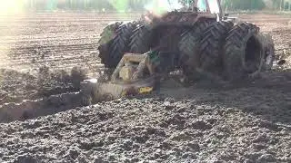 Bog Clearing MeriPeat OJK-1.0 screw type ditcher