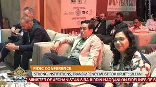 FIDIC CONFERENCE | STRONG INSTITUTIONS, TRANSPARENCY MUST FOR UPLIFT: GILLANI