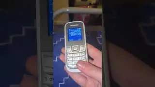 Samsung GT-E1200 keypad test #samsung #shorts