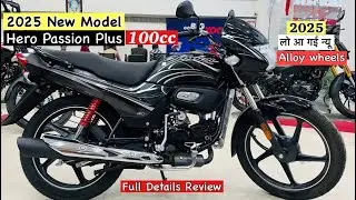 🔥Hero Passion Plus 2025 Model Full Review | On Road Price:- Mileage New Features | Passion Plus