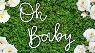 DIY BABY SHOWER SIGN 👶  